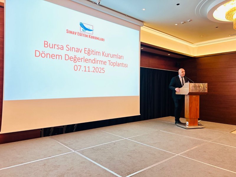 BURSA SINAV EĞİTİM KURUMLARINDA DÖNEM DEĞERLENDİRME TOPLANTISI